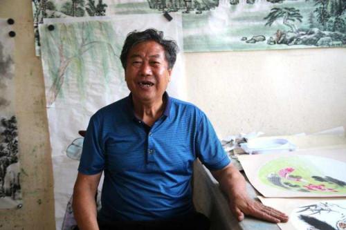 ��Хɽ���黭���˹��ٳ�