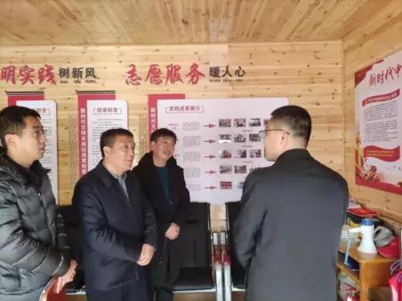 泽州县委常委、县委办主任张翀深入巴公镇调研指导创文工作