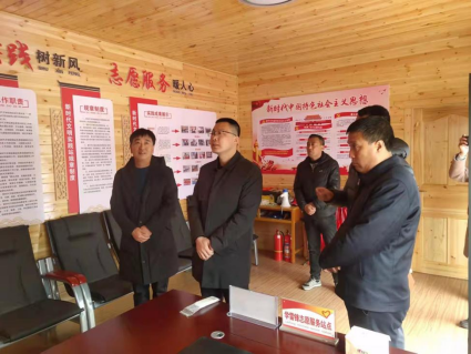 泽州县委常委、县委办主任张翀深入巴公镇调研指导创文工作