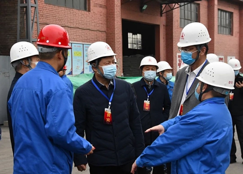 潞安化工集团领导深入基层集中调研