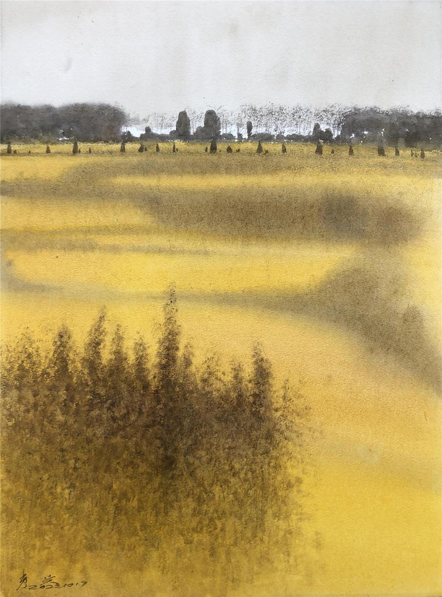 10  ֽˮ  76x56cm 2022