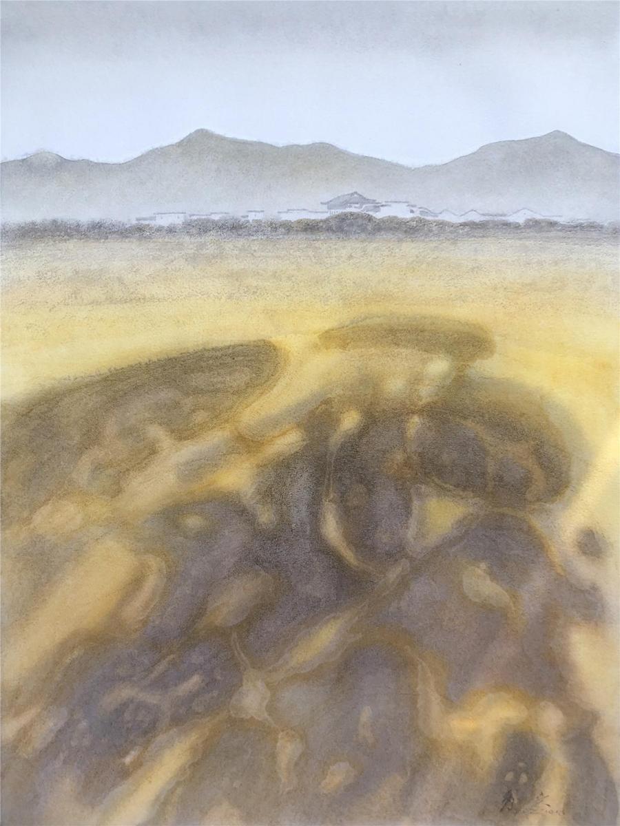 09  ֽˮ  76x56cm 2022